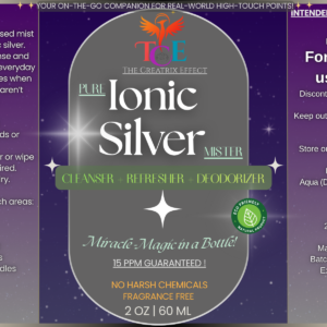 Pure Ionic Silver Mister (2 oz/ 60 mL)
